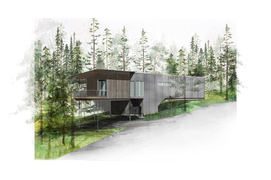 Exterior rendering of this home design in , Tyler, TX (Image 1).