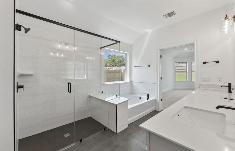Furnished interior view inside a new home in Crescent Bluff, Georgetown (Image 11).