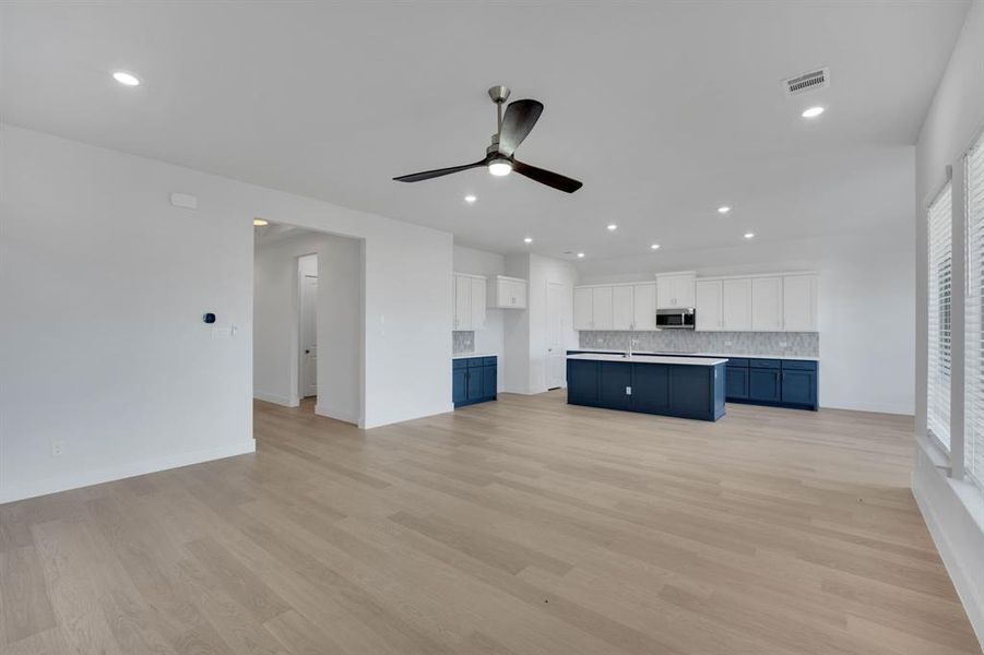 Spacious, unfurnished interior of a new home in Westside Preserve, Midlothian (Image 23).