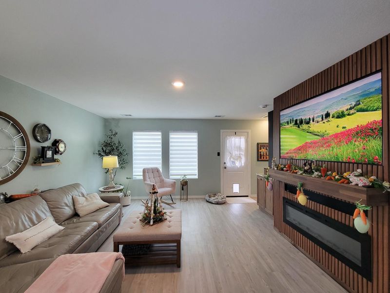 Furnished interior view inside a new home in Tavola, New Caney (Image 14).