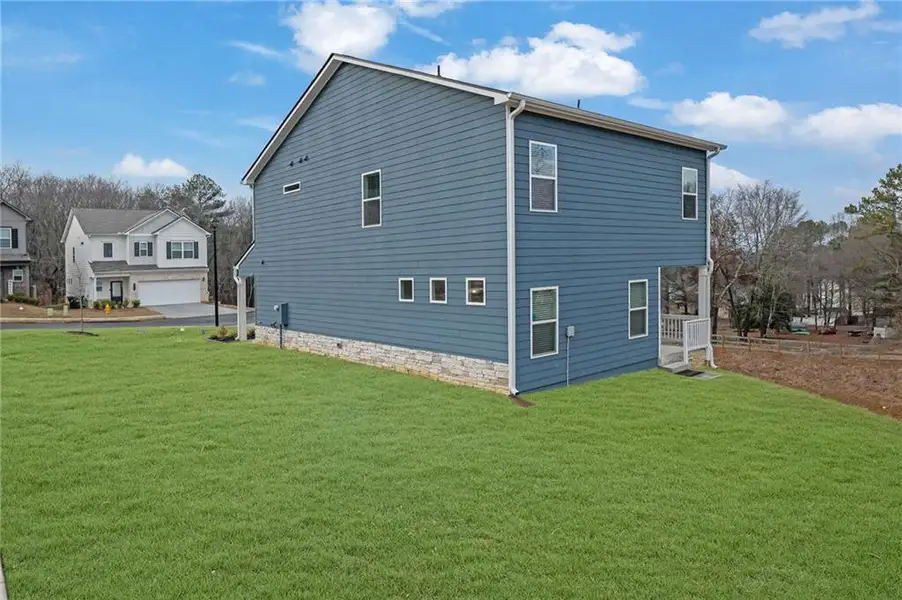Exterior details and patio area of a home in , Cartersville (Image 3).