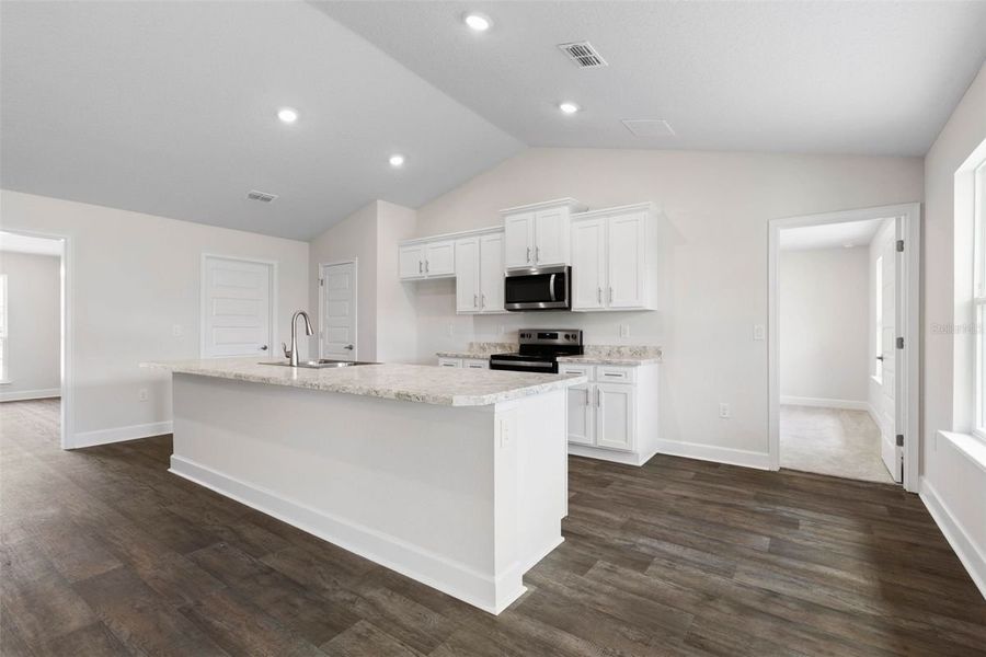 Furnished interior view inside a new home in Arbor Park, Leesburg (Image 4).