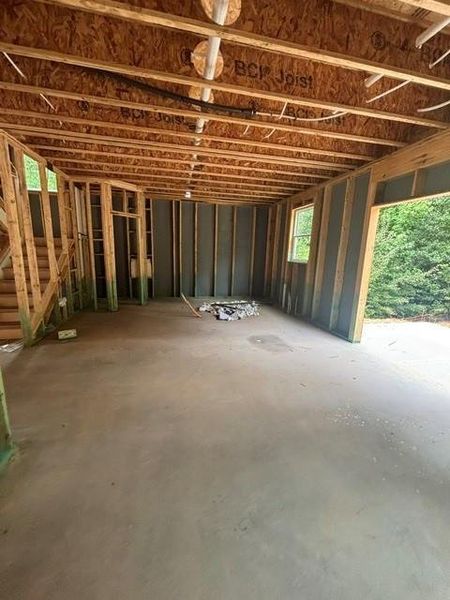 In-progress construction of a new home in Edenglen, Buford, GA (Image 46).