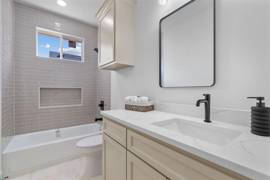 Furnished interior view inside a new home in , White Settlement (Image 8).