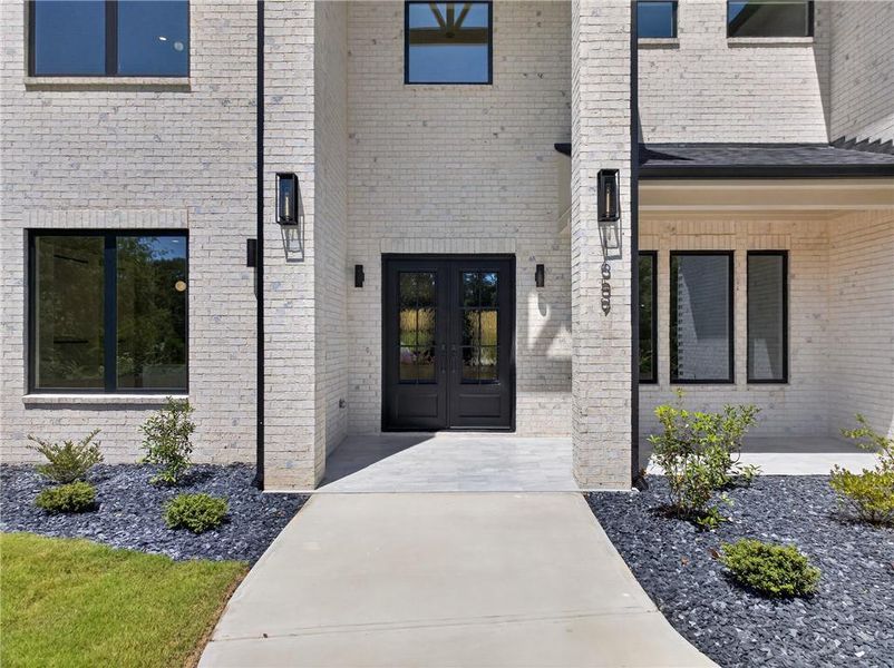 Exterior details and patio area of a home in , Dacula (Image 36).