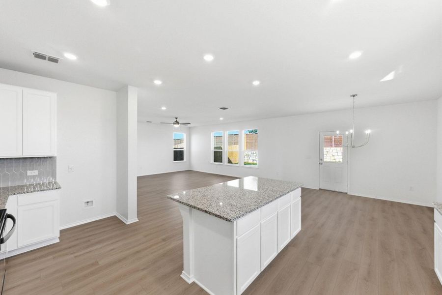 Furnished interior view inside a new home in Stoney Chase, Del Valle (Image 6). Furnished interior view inside a new home in Stoney Chase, Del Valle (Image 6).