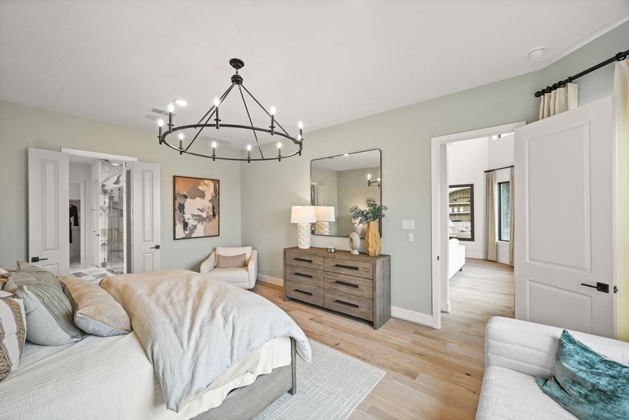 Furnished interior view inside a new home in Jubilee 45' 70', Hockley (Image 25).