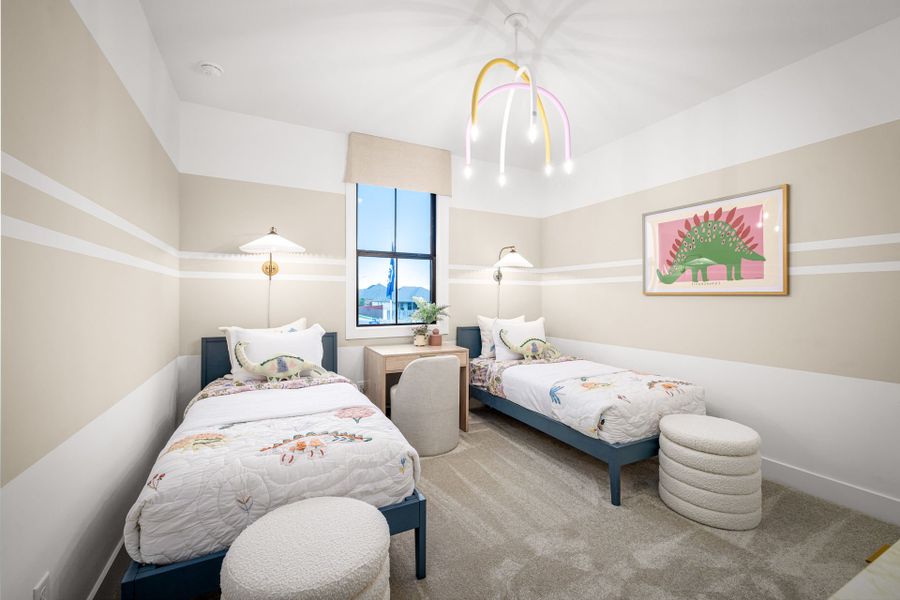 Representative furnished interior of a home built from the Gillett by Pulte Homes in Kuempel Farms, Pflugerville (Image 33).