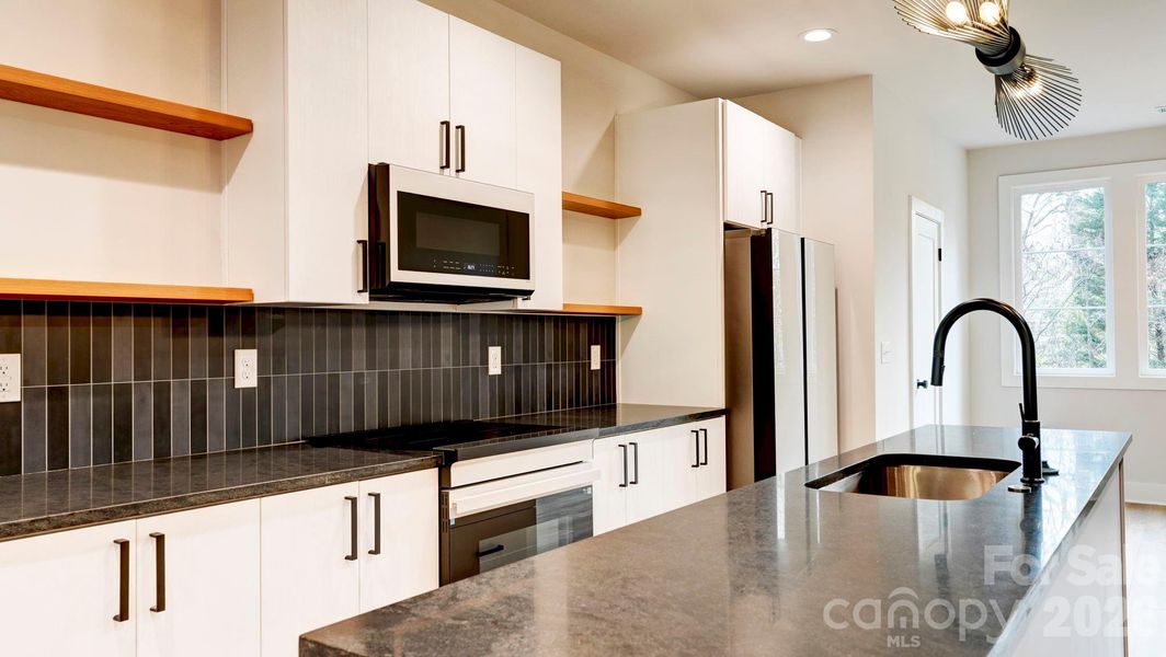 Furnished interior view inside a new home in , Charlotte (Image 8).