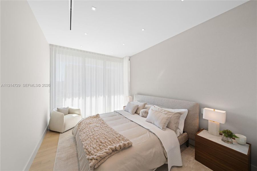 Furnished interior view inside a new home in , North Miami Beach (Image 36).