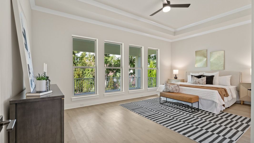 Representative furnished interior of a home built from the 2527F by Perry Homes in Southern Hills 80', Brooksville (Image 14).