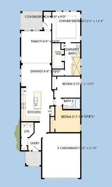 The success of a floor plan is the way you can move through it…You’ll be amazed at how well this home lives…We call it traffic patterns.