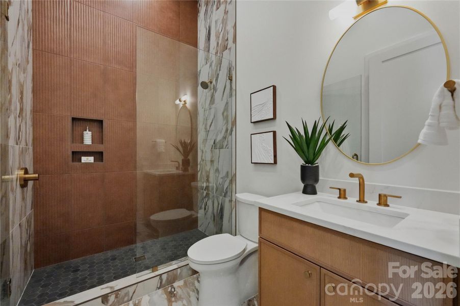 Furnished interior view inside a new home in , Cornelius (Image 16).