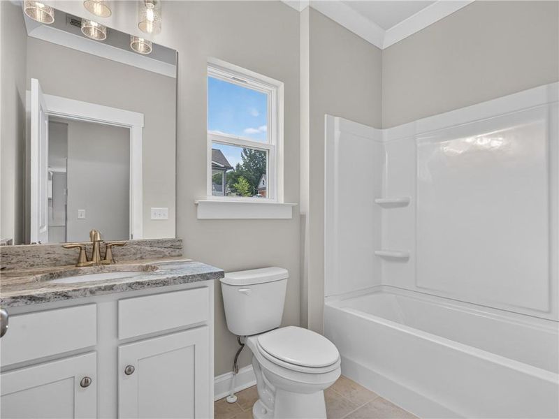 Furnished interior view inside a new home in , Dallas (Image 14).