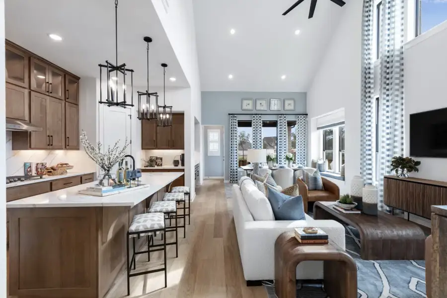 Representative Kitchen/Family Room - some options shown