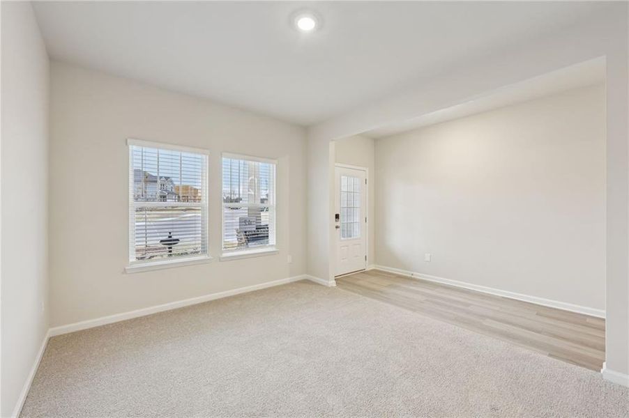 Spacious, unfurnished interior of a new home in Parkside at Grayson, Grayson (Image 29).