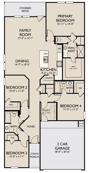 The Hamilton Floor Plan