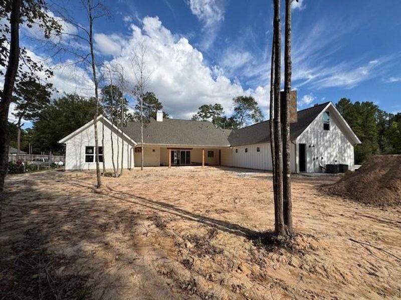 In-progress construction of a new home in , Splendora, TX (Image 7).
