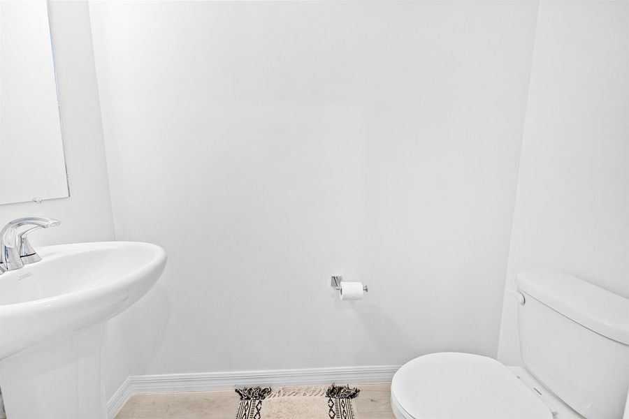Half bathroom Half bathroom