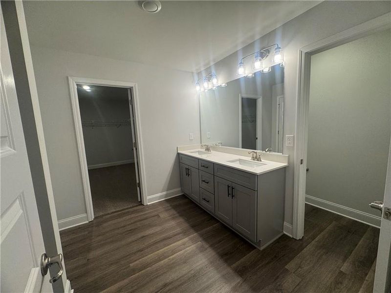 Furnished interior view inside a new home in The Fields of Walnut Creek, Pendergrass (Image 3). Furnished interior view inside a new home in The Fields of Walnut Creek, Pendergrass (Image 3).