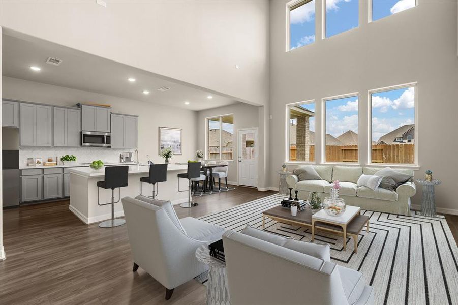 This home boasts a spacious open concept layout that combines the best of modern design and comfort for everyday living.