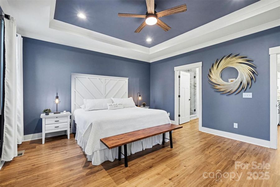 Furnished interior view inside a new home in , Clover (Image 8).