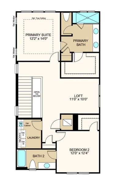 2D floor plan layout of this home in Center Lake Ranch Community Group Page, St. Cloud, FL (Image 5). 2D floor plan layout of this home in Center Lake Ranch Community Group Page, St. Cloud, FL (Image 5).