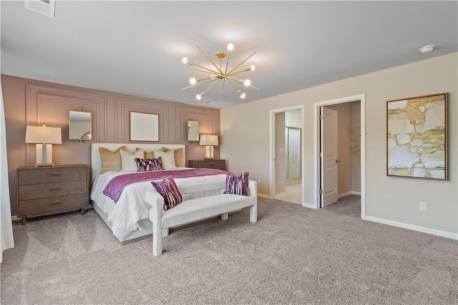 Furnished interior view inside a new home in Cooper Park, McDonough (Image 8).