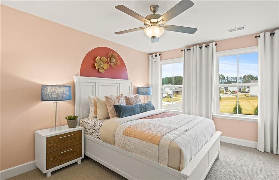 Furnished interior view inside a new home in Anderson Point Estates, McDonough (Image 24).