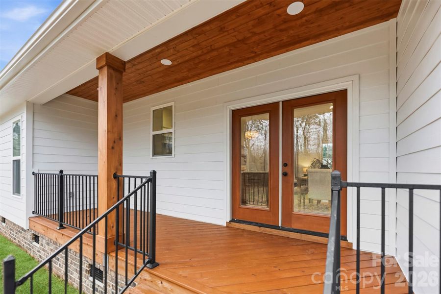 Exterior details and patio area of a home in , Bessemer City (Image 25).
