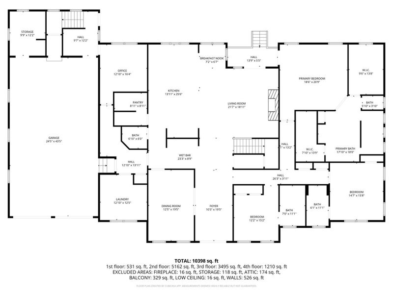 2D floor plan layout of this home in , Richmond, TX (Image 6). 2D floor plan layout of this home in , Richmond, TX (Image 6).
