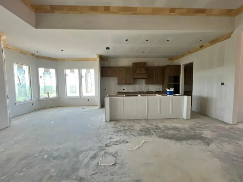 In-progress construction of a new home in Eagle Ridge Estates, Weatherford, TX (Image 6).