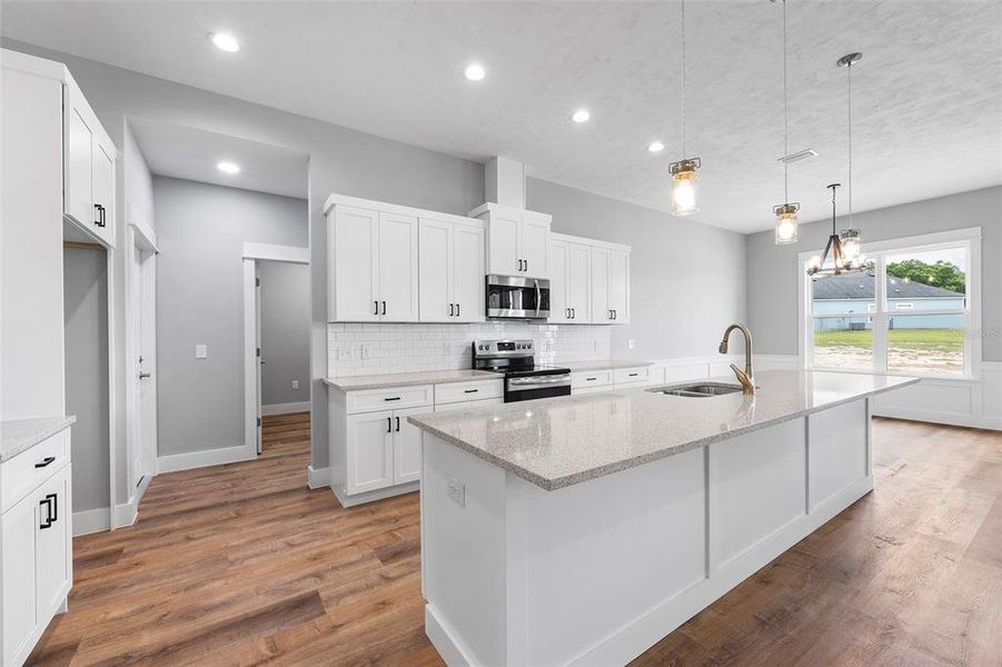 Furnished interior view inside a new home in , Lake City (Image 7).