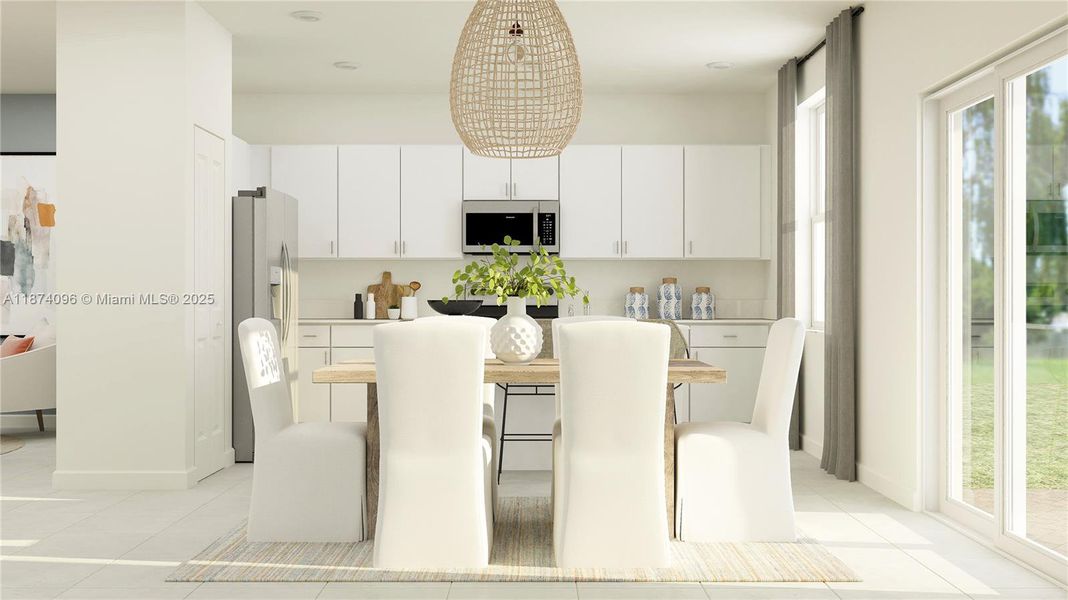 Furnished interior view inside a new home in , Homestead (Image 5).