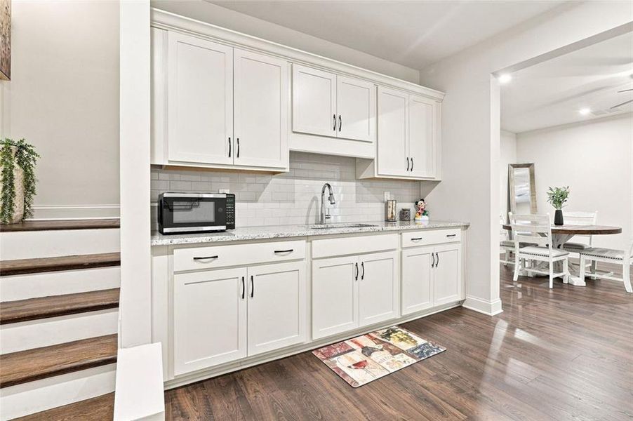 Furnished interior view inside a new home in , Ellijay (Image 42).