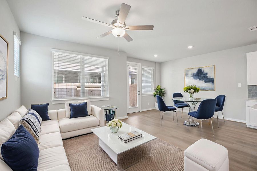 Photo is not of the actual home, but is an inspirational photo of builder’s model home and may depict options, furnishings, and/or decorator features that are not included