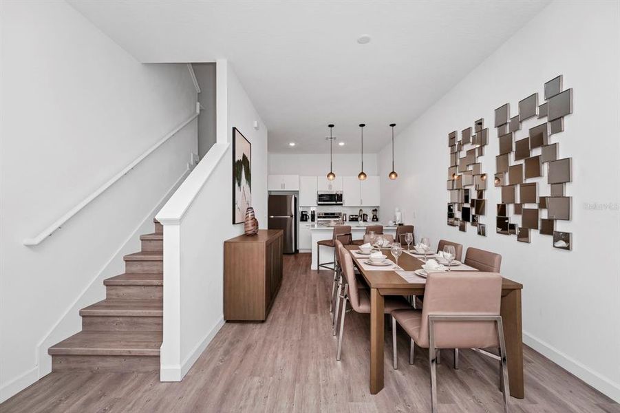 Furnished interior view inside a new home in , Davenport (Image 5).