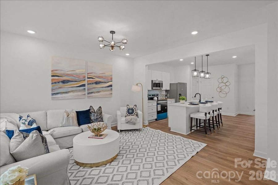Staged floorplan in another location Staged floorplan in another location