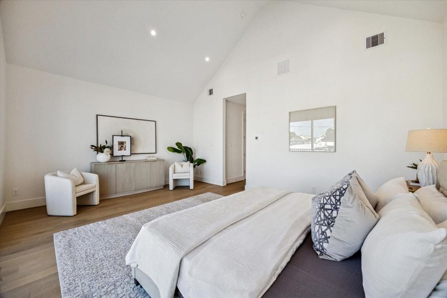 Furnished interior view inside a new home in West 21st Residences, Houston (Image 23).