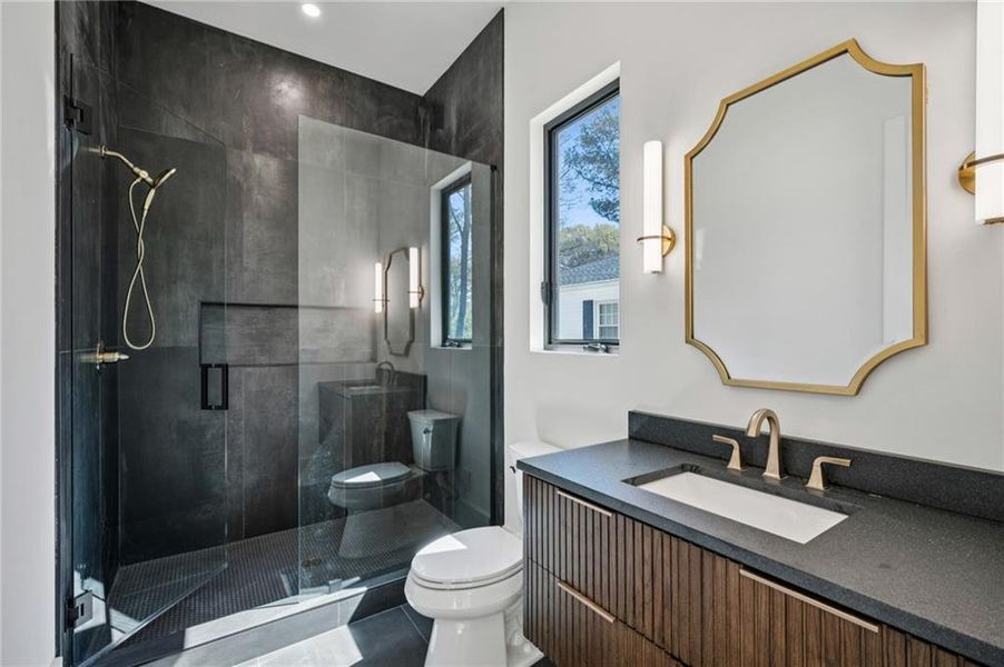 Furnished interior view inside a new home in , Atlanta (Image 7).