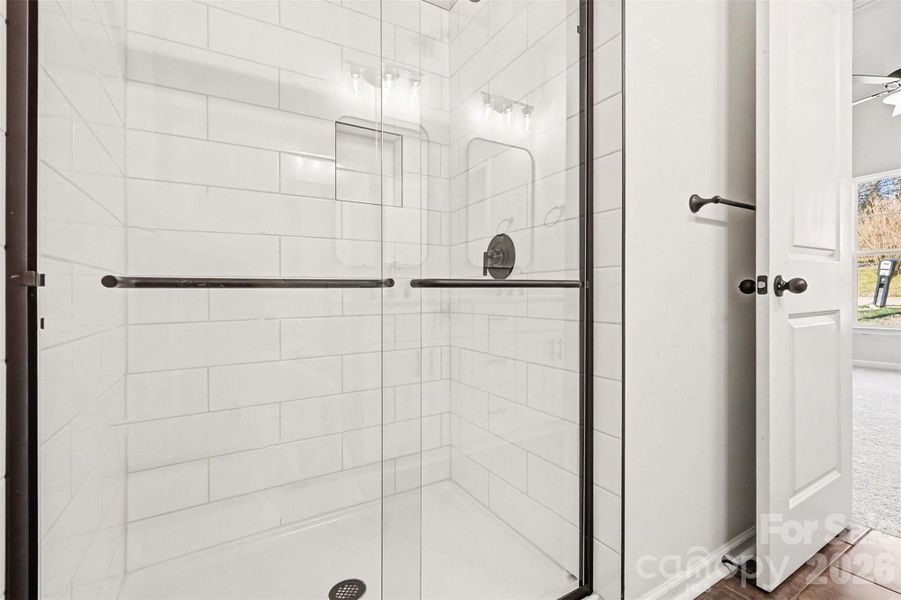 Close-up of interior finishes inside a home in , Lowell (Image 12).
