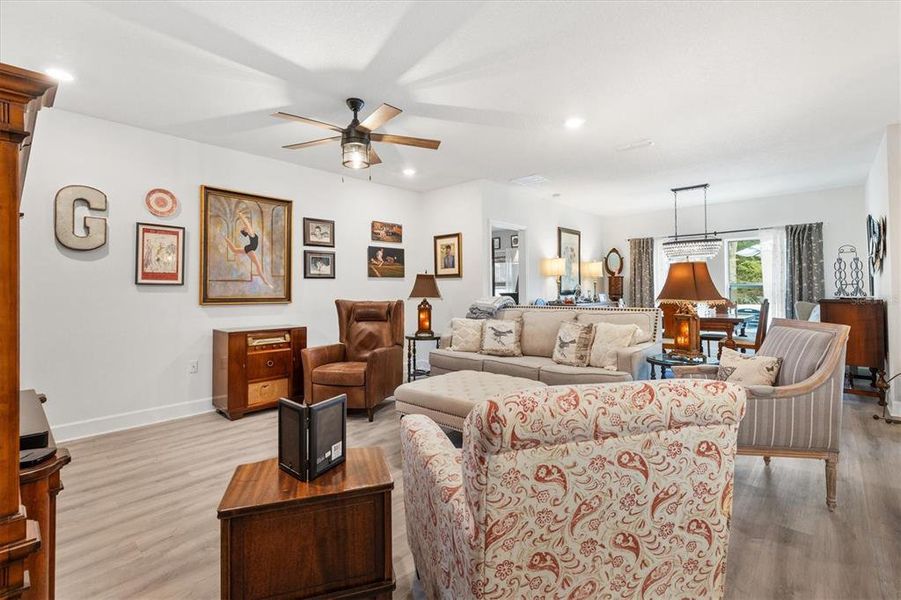 Furnished interior view inside a new home in , Summerfield (Image 15). Furnished interior view inside a new home in , Summerfield (Image 15).