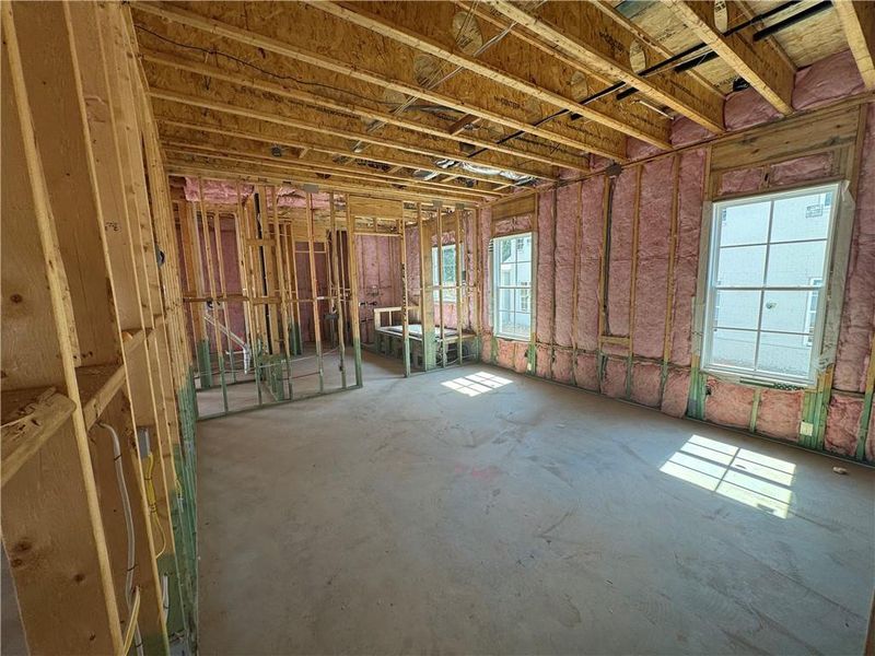 Spacious, unfurnished interior of a new home in , Suwanee (Image 9). Spacious, unfurnished interior of a new home in , Suwanee (Image 9).