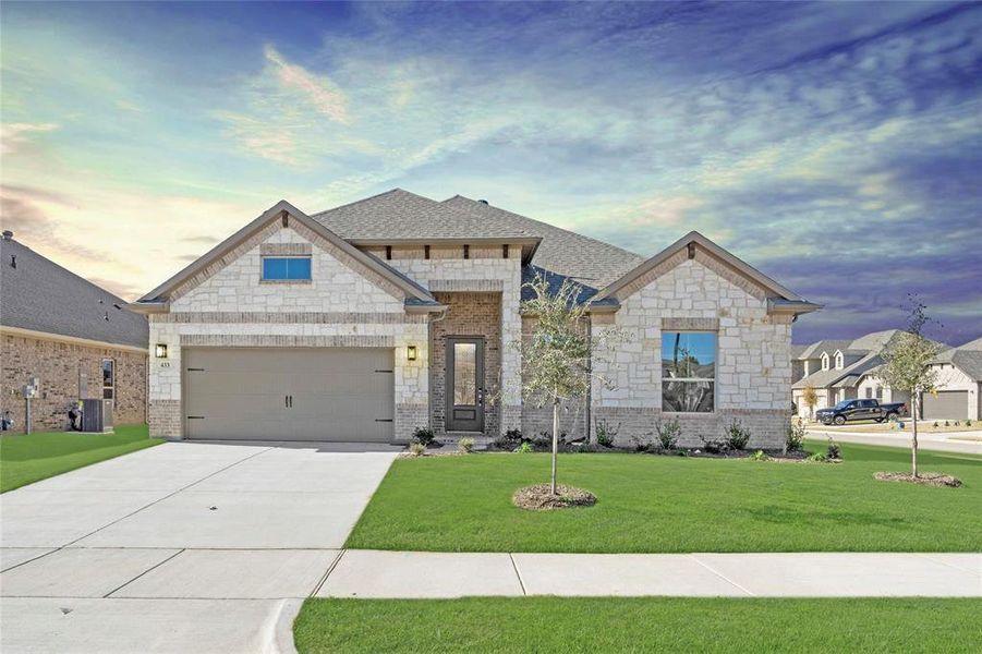 433 Lamb Lane is situated on a Corner Lot with sprinkler system, landscaping and sidewalks.