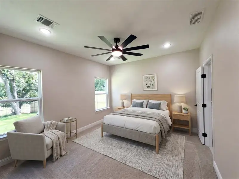 Furnished interior view inside a new home in , Granbury (Image 10). Furnished interior view inside a new home in , Granbury (Image 10).