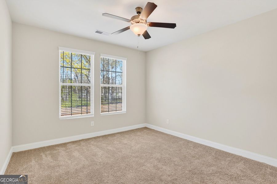 Spacious, unfurnished interior of a new home in Morning Creek Forest, Atlanta (Image 18). Spacious, unfurnished interior of a new home in Morning Creek Forest, Atlanta (Image 18).