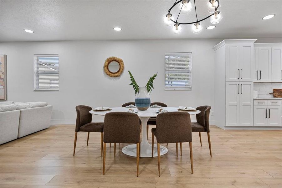 Furnished interior view inside a new home in , Tampa (Image 8).