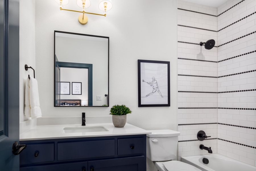 Image 46 representing the Lakeway - SH 5414 by Shaddock Homes in Park Place - 80' Lots, Prosper, TX. Image 46 representing the Lakeway - SH 5414 by Shaddock Homes in Park Place - 80' Lots, Prosper, TX.