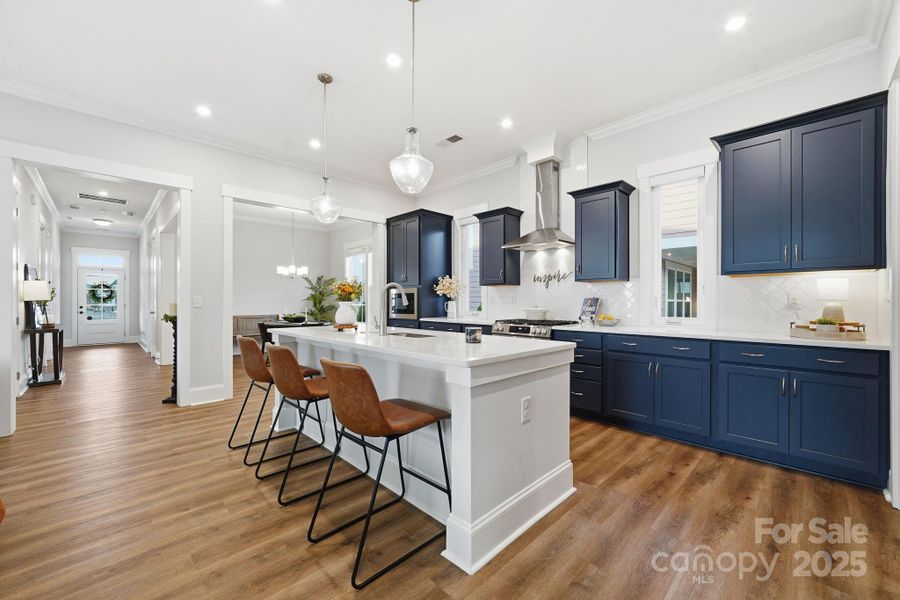 Chef's kitchen makes cooking enjoyable