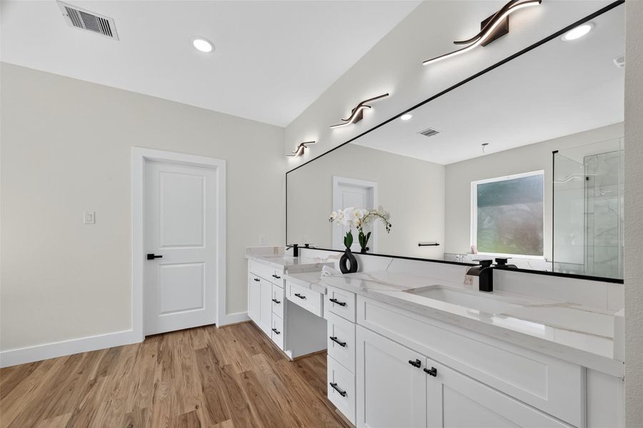 Furnished interior view inside a new home in , Crosby (Image 5).